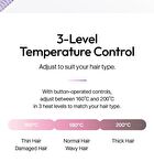Compact Wave Iron - 2 Types - Pink Lavender