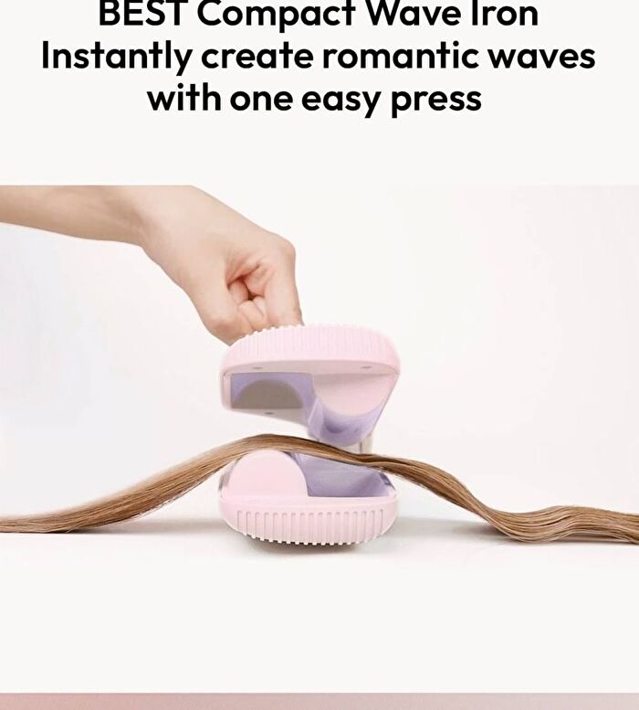 Compact Wave Iron - 2 Types - Pink Lavender
