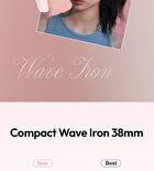 Compact Wave Iron - 2 Types - Pink Lavender