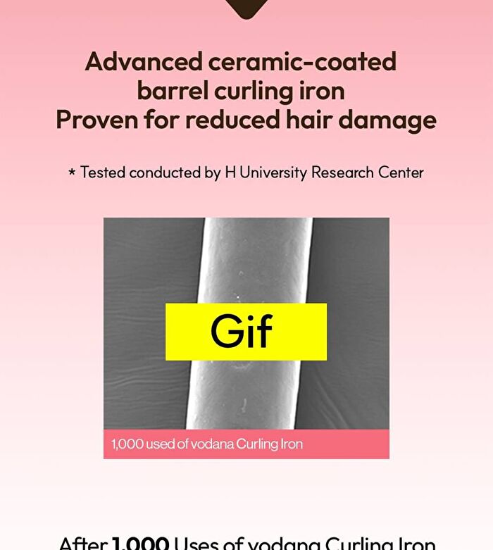 Glamwave Curling Iron 40mm - 3 Types - Violet