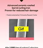 Glamwave Curling Iron 40mm - 3 Types - Violet
