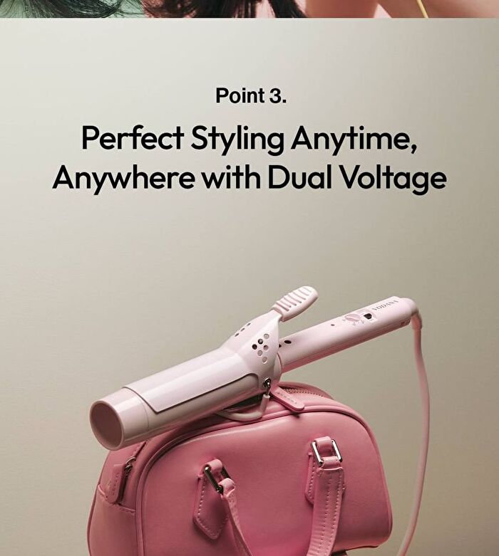 Glamwave Curling Iron 40mm - 3 Types - Violet