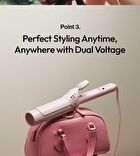 Glamwave Curling Iron 40mm - 3 Types - Violet