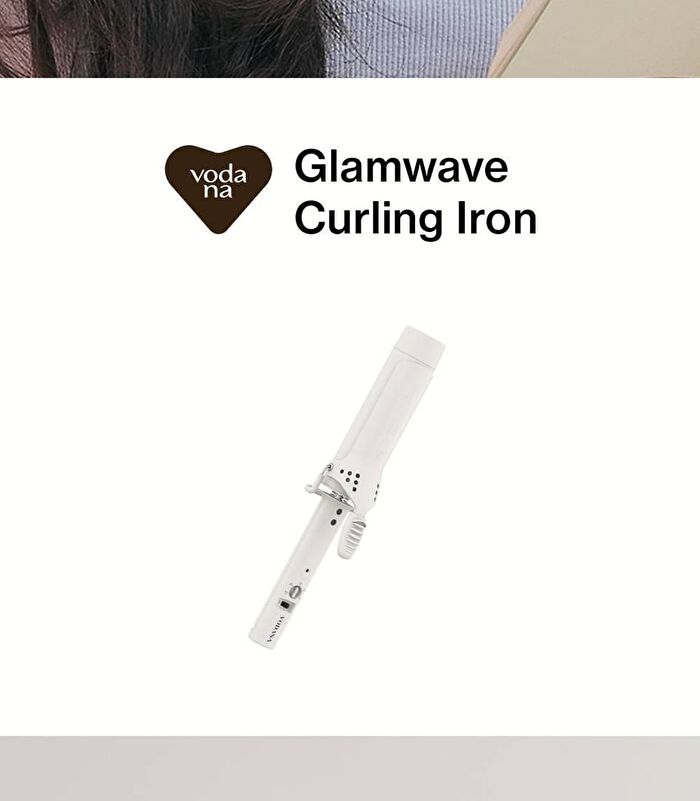 Glamwave Curling Iron 40mm - 3 Types - Violet