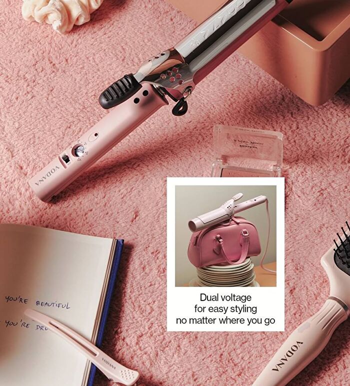 Glamwave Curling Iron 36mm - 6 Types - Pink