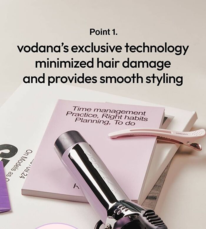 Glamwave Curling Iron 36mm - 6 Types - Pink