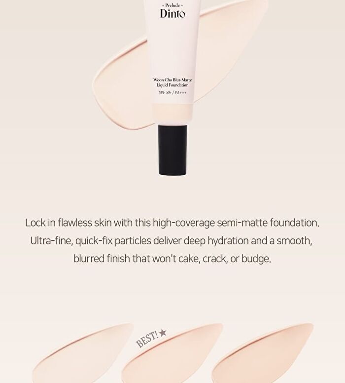 Prelude Dinto Woon Cho Blur-Matte Liquid Foundation - 3 Colors - #92 Sage Woon Cho