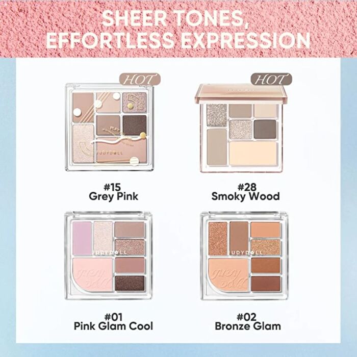 Play Color All-In-One Palette - 2 Types - #44 Denim Shell