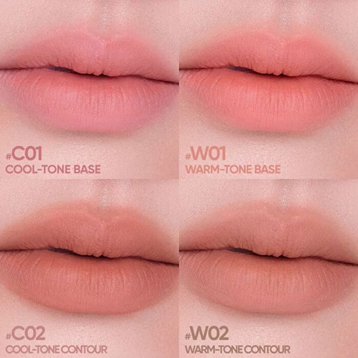Soft Matte Lip Liner - 4 Colors - #W01 Warm-Tone Base - 1.25g