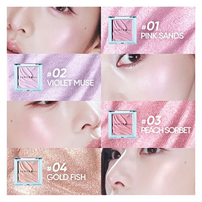 Sheer Tinted Highlighter - 4 Colors - #01 - 4g