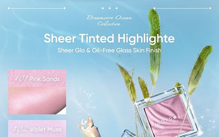 Sheer Tinted Highlighter - 4 Colors - #02 - 4g