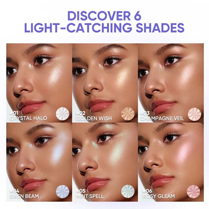 Glow Magnify Highlighter - 6 Colors - #06 Rosy Gleam - 3.5g