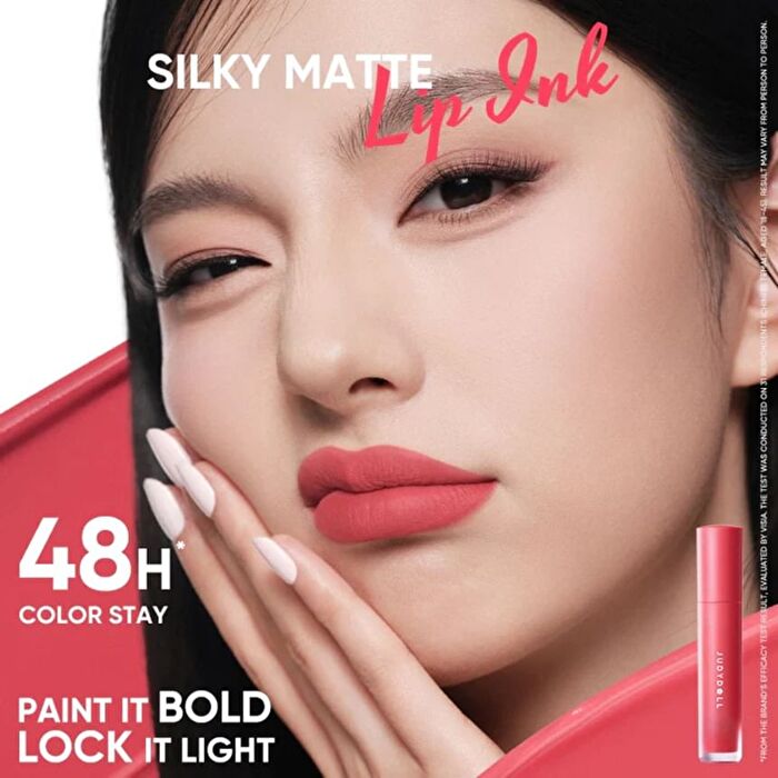 Silky Matte Lip Ink - 8 Colors - #01 Petal Ink - 5g