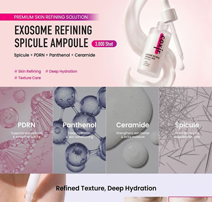 coxir Exosome Refining Spicule 3000 Ampoule - 50ml