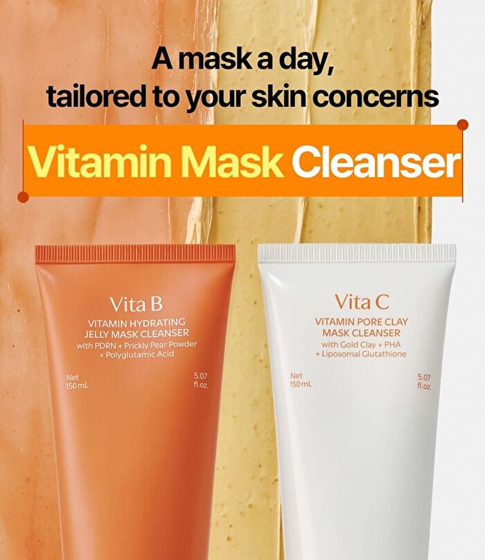 Vitamin Hydrating Jelly Mask Cleanser - 150ml