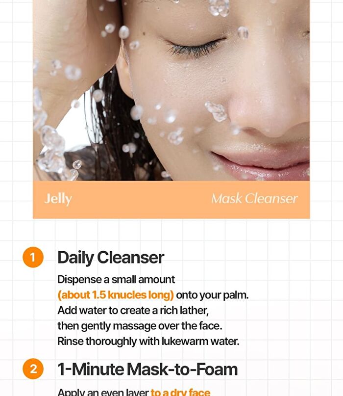 Vitamin Hydrating Jelly Mask Cleanser - 150ml