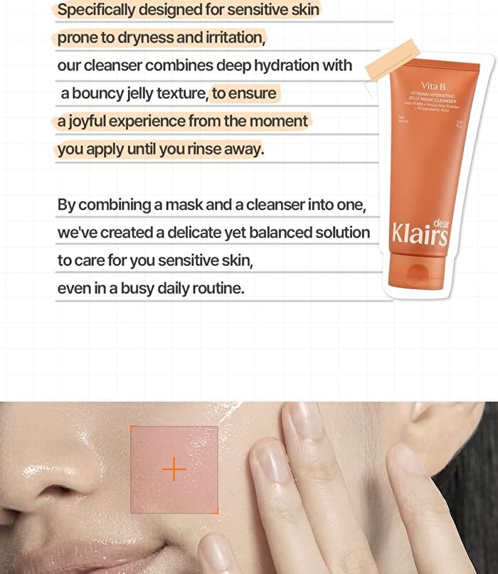 Vitamin Hydrating Jelly Mask Cleanser - 150ml