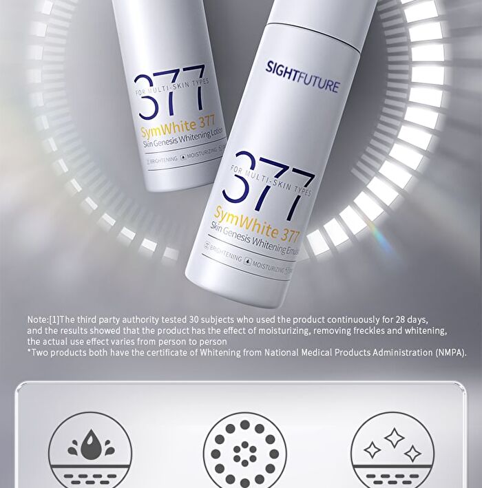 Sightfuture SymWhite 377 Skin Genesis Whitening Emulsion - Global Edition - 100ml