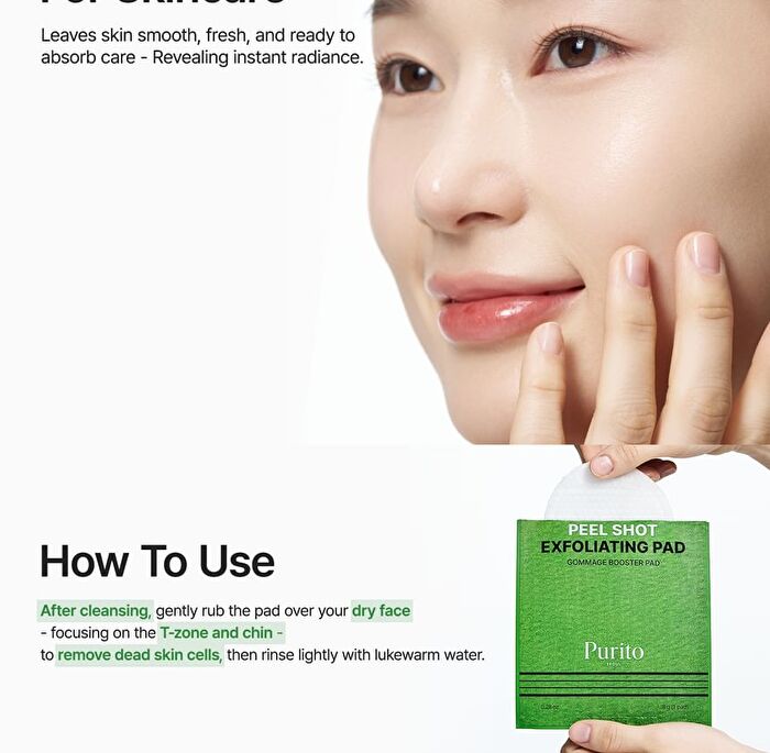 SEOUL Peel Shot Exfoliating Pad - 8ml x 8 pcs