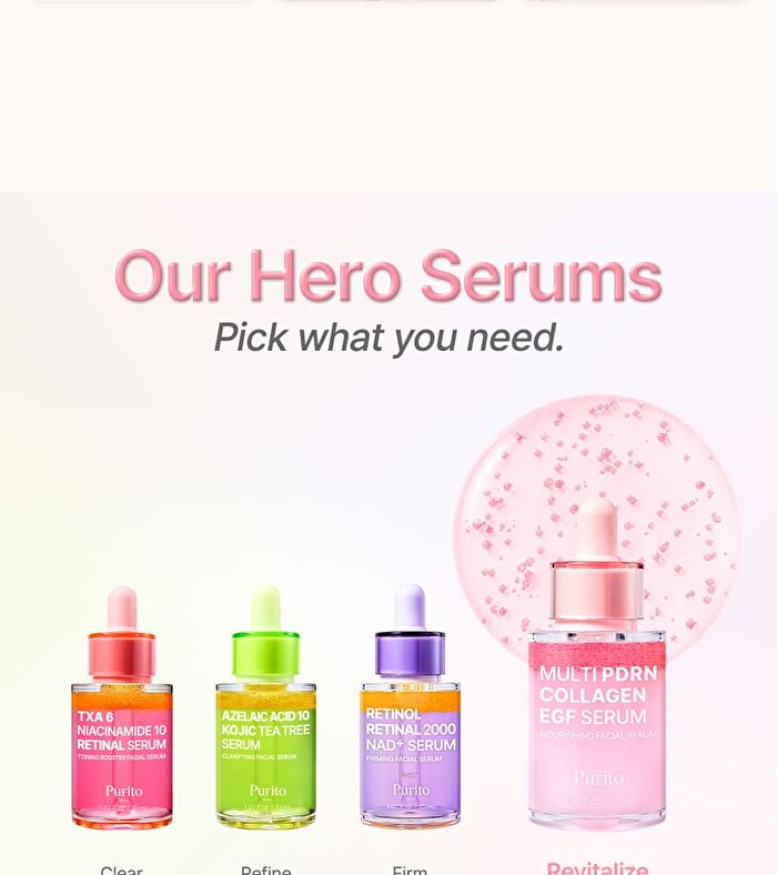 Multi PDRN Collagen EGF Serum - 30ml