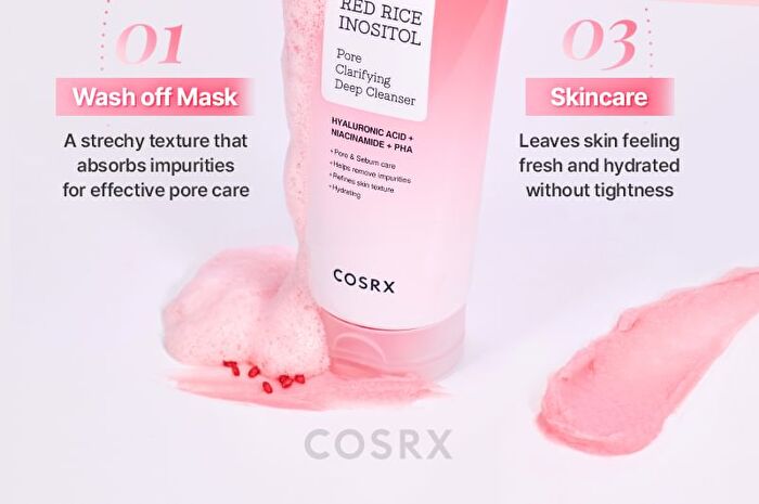 Cosrx Red Rice Inositol Pore Clarifying Deep Cleanser - 150ml