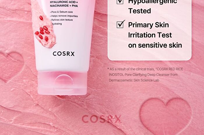 Cosrx Red Rice Inositol Pore Clarifying Deep Cleanser - 150ml