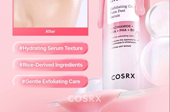 Cosrx Red Rice Inositol Exfoliating Care Pore Peel Serum - 80ml