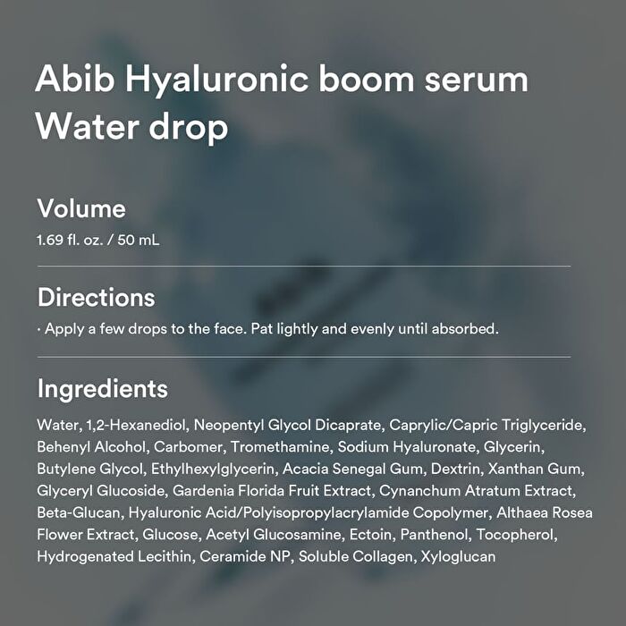 Hyaluronic Boom Serum Water Drop - 50ml