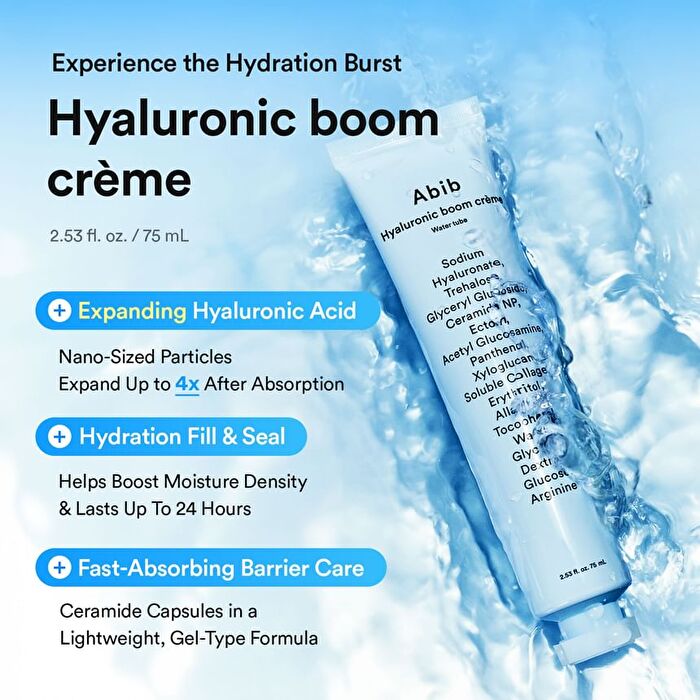 Hyaluronic Boom Crème Water Tube - 75ml