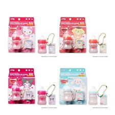 Bandai Sanrio Characters Baby Design Lil'Carry Keychain Lip Gloss - 1 pc - Random Style