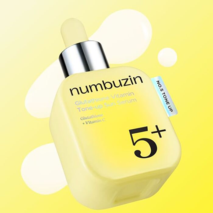 numbuzin No.5 Glutathione Vitamin Tone-up Sun Serum - 30ml