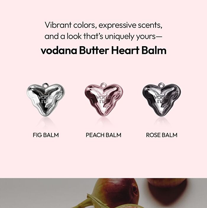 Butter Heart Balm - 3 Types - Peach