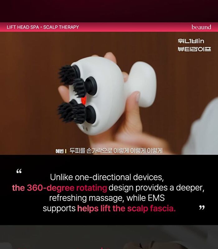 Lift Head Spa - 1 Set