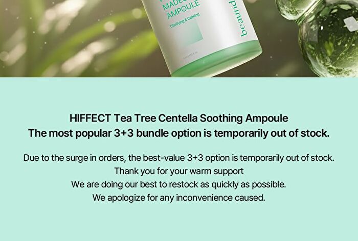 Hiffect Madeca Tea Tree Ampoule - 50ml