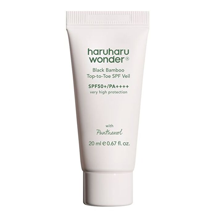 haruharu wonder YesStyle Exclusive Black Bamboo Top-to-Toe SPF Veil Mini - 20ml