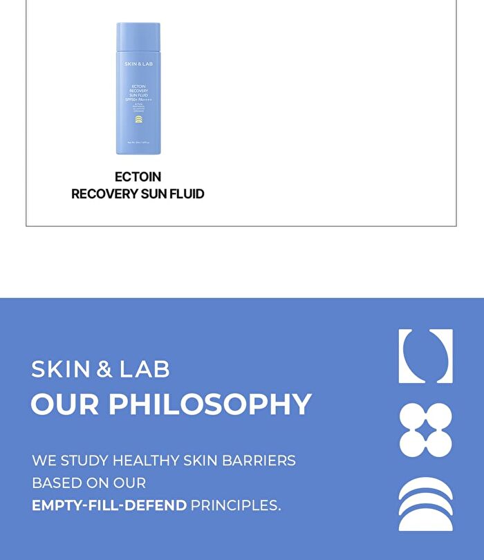Skin&lab Ectoin Recovery Gel Cream - 55ml