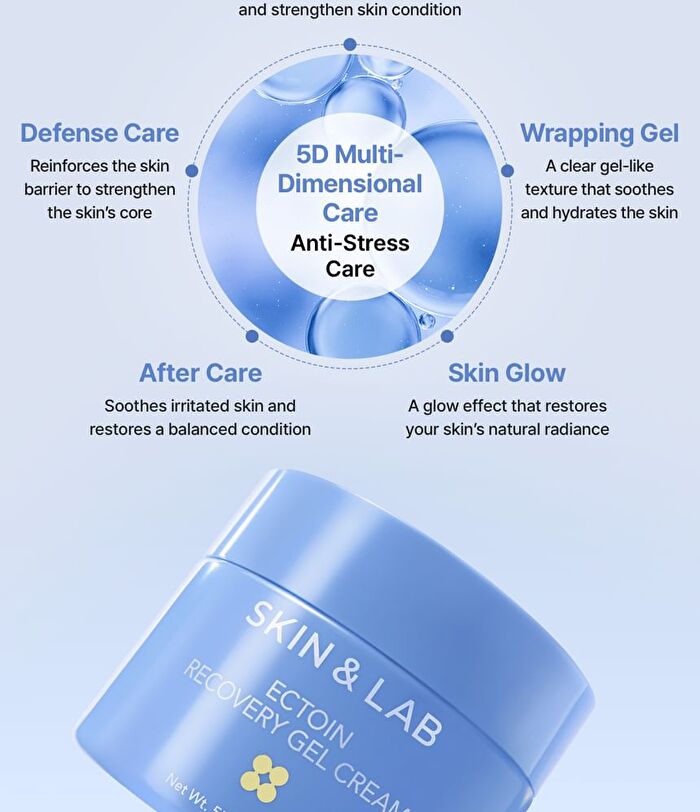 Skin&lab Ectoin Recovery Gel Cream - 55ml