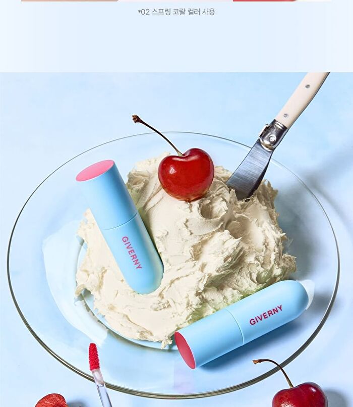 Fluffy Sheer Tint - 7 Colors - #06 Cherry Shake