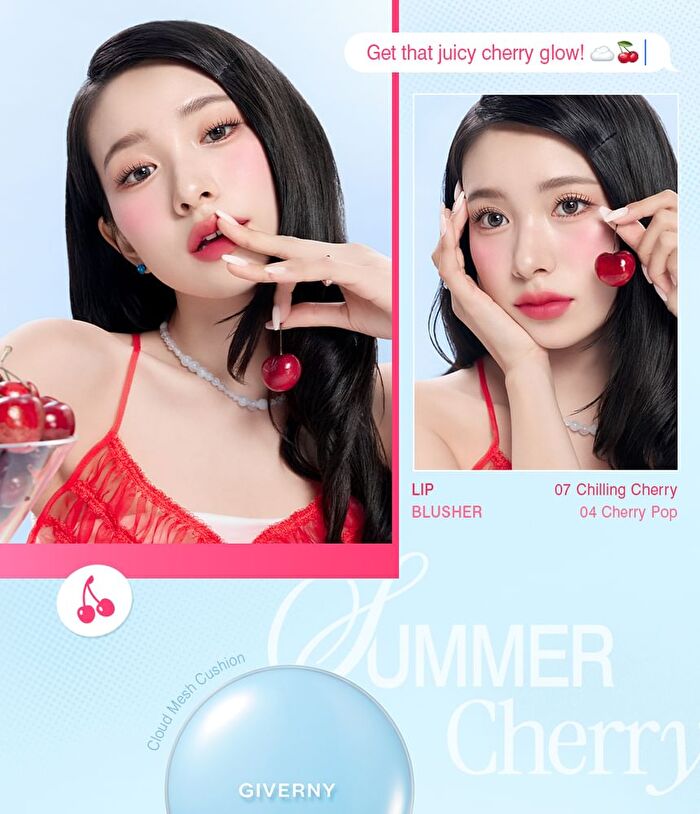 Fluffy Dual Blusher - 4 Types - #01 Peach Macaron