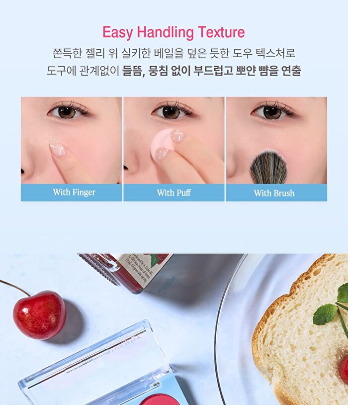 Fluffy Dual Blusher - 4 Types - #03 Cloud Pink