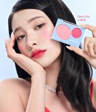 Fluffy Dual Blusher - 4 Types - #03 Cloud Pink