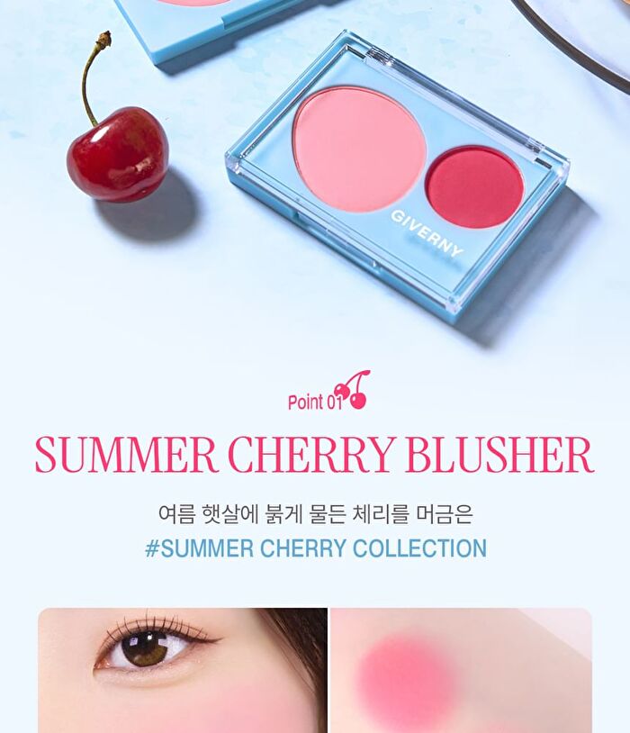 Fluffy Dual Blusher - 4 Types - #03 Cloud Pink
