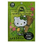 Asunarosya Sanrio Hello Kitty Matcha Narikiri Face Pack - 1 pc
