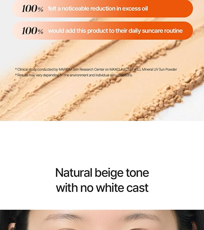 Maxclinic Sunkill Mineral UV Sun Powder - 7g