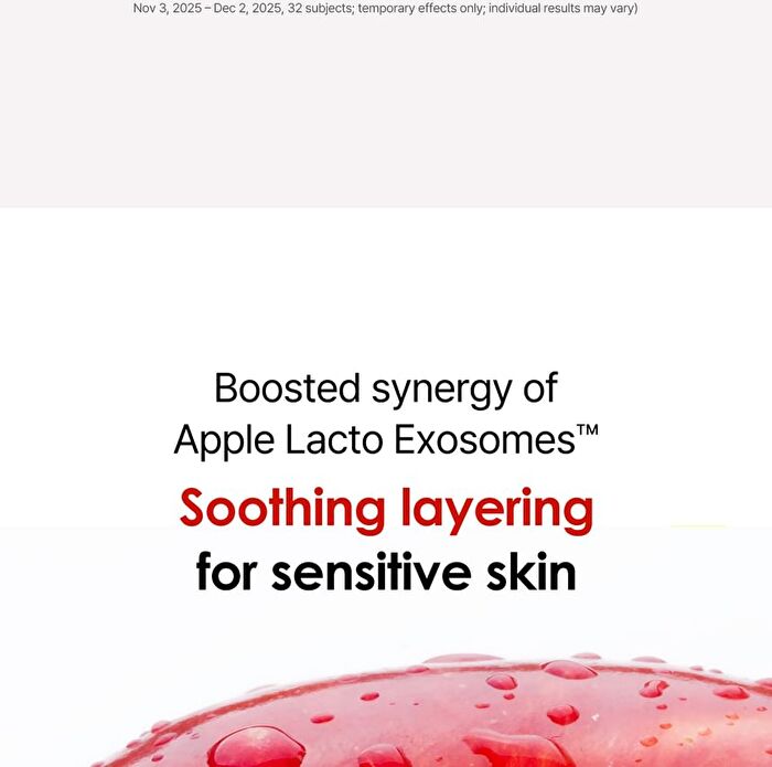 Apple Lacto Calming Popping Toner - 95g