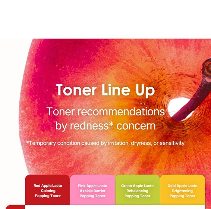Pink Apple Lacto Barrier Popping Toner - 95g