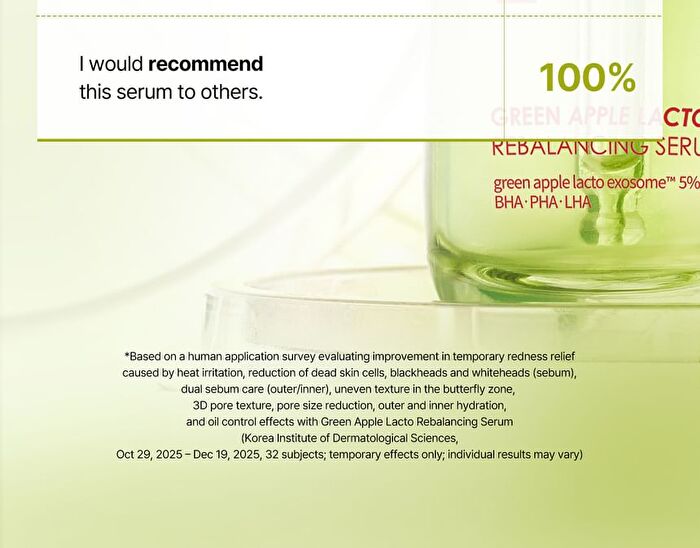 Green Apple Lacto Rebalancing Serum - 30ml