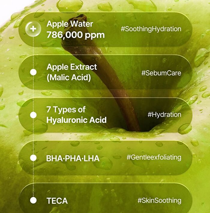Green Apple Lacto Rebalancing Popping Toner - 95g
