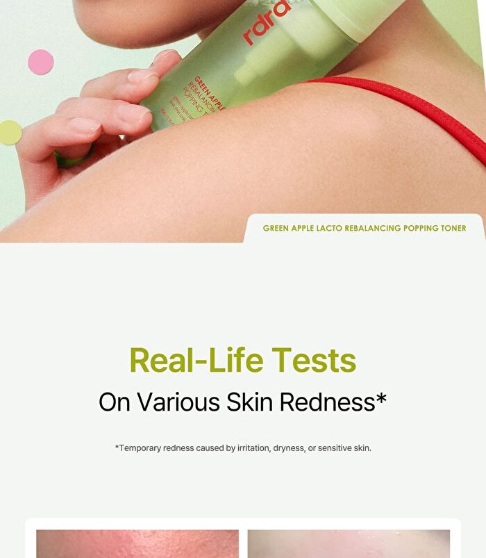 Green Apple Lacto Rebalancing Popping Toner - 95g