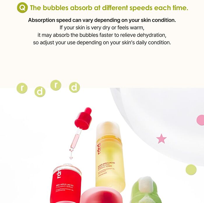 Green Apple Lacto Rebalancing Popping Toner - 95g